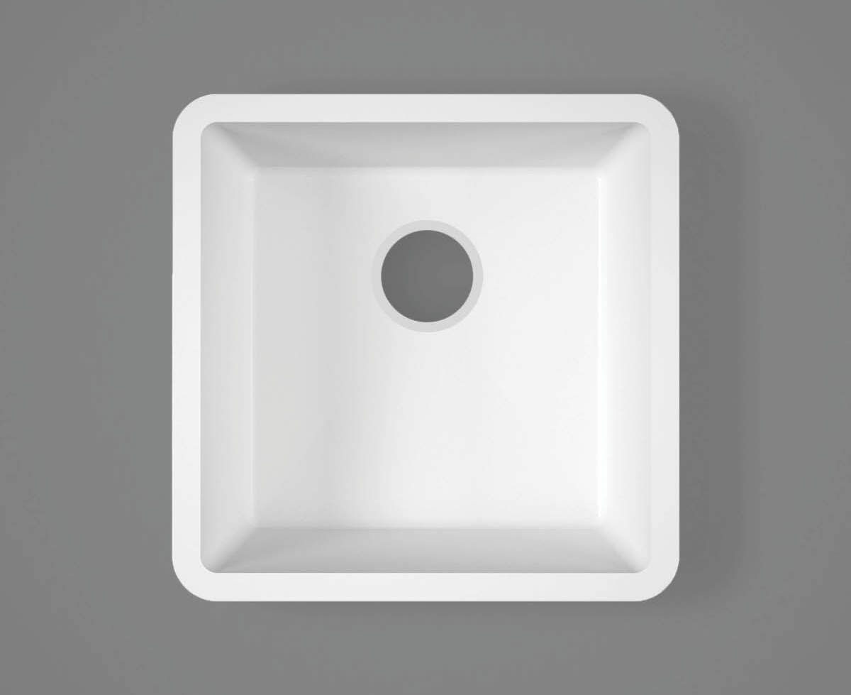 HIMACS Solid Surface Sinks Alpine White CS404