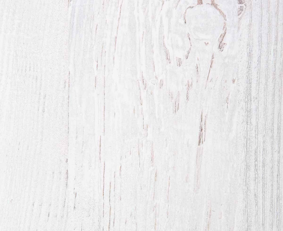 Melteca Standard White Painted Wood Satin