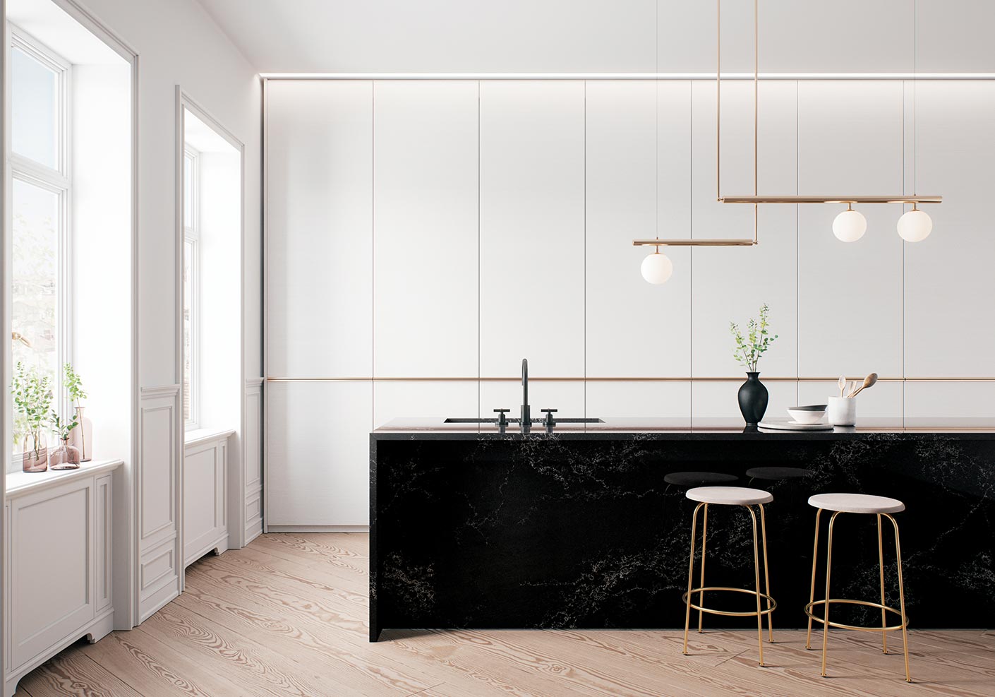 Caesarstone-Empira-Black